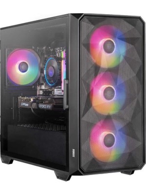 DRX6871 Ryzen 5 5600 16GB Ram 512GB Nvme RTX3050 Oyuncu Masaüstü Bilgisayarı