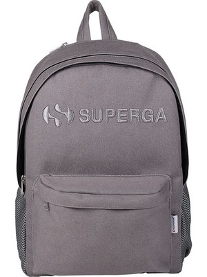 Superga Grey Lınen Sırt Çantası 24222
