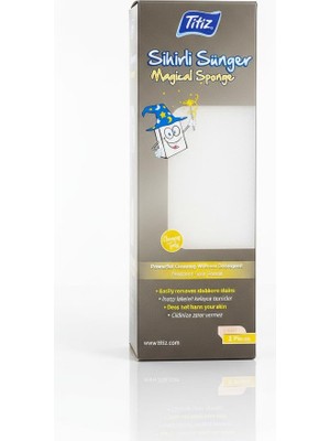 Titiz TP-435 Magical Sponge Sihirli Temizlik Süngeri 2'li Paket