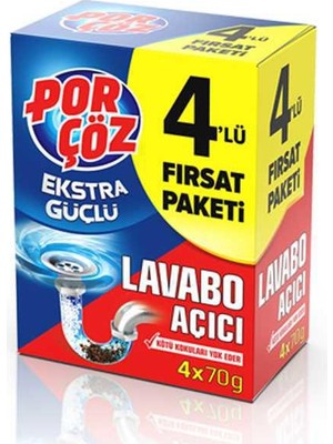 Lavabo Açıcı Granül 4*50GR 1 Adet