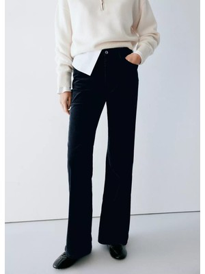 Mango Kadife Flare Jean