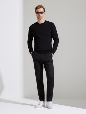 Cacharel Black Slim Fit Sweater