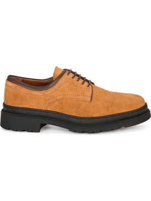 Cacharel Tan %100 Leather Smart Casual Shoes
