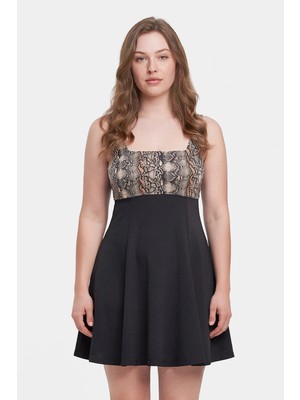 Dagi Multicolor Corset Shaping Swim Dress