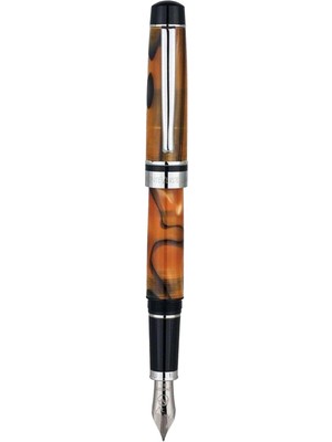 Monteverde Prima Fountain Pen Tiger Eye Swirl - Omniflex