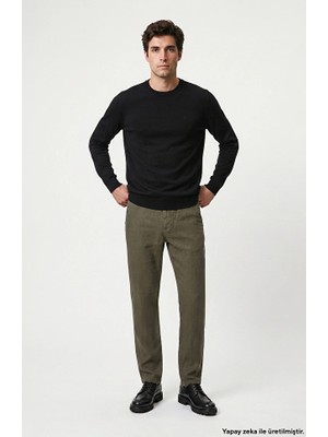 Network Khaki Jogger Fit Casual Trousers