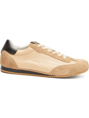 Divarese Dıvarese Women's Sand Comfort Suede Sneakers