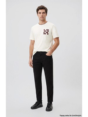Network Black Casual Trousers
