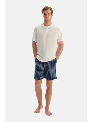 Dagi Navy 2-Pack Knit Shorts