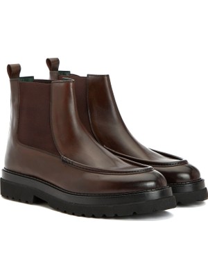 George Hogg Brown Chelsea Men's Leather Boots