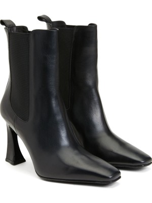 George Hogg Black Women's Leather Boots
