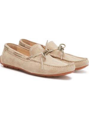 Divarese Dıvarese Grey Men's Casual Comfort Suede Loafers