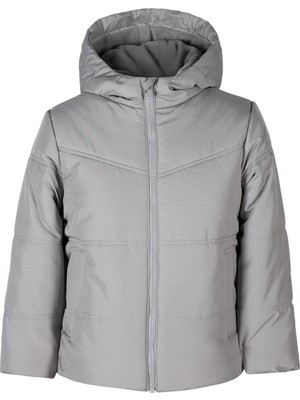 Civil Boys Diagonal Stitched Jacket 6-9 Years - Grey
