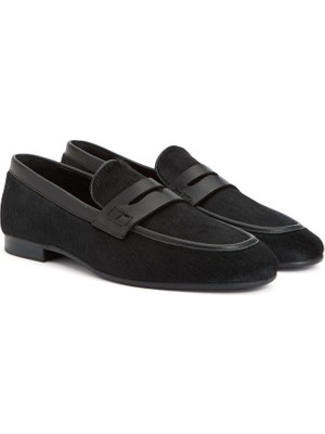 Divarese Dıvarese Black Women's Leather Loafers