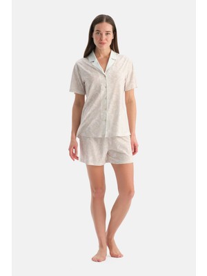 Dagi Multicolor Paisley Pattern Shirt And Shorts Set