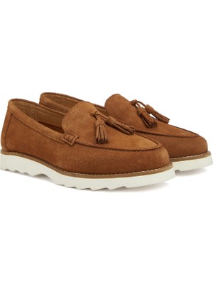 Divarese Dıvarese Tobacco Women's Suede Loafers