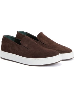 George Hogg Brown Men's Suede Loafers