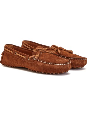 Divarese Dıvarese Brown Women's Suede Loafers