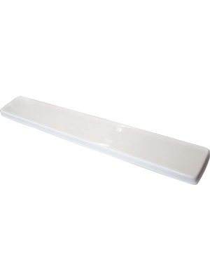 Design House 550921 Kültürlü Mermer Yan Sıçrama, 45,72 Cm, Düz Beyaz