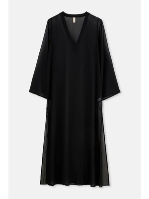 Dagi Multicolor Chiffon Long Dress
