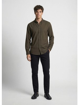 Network N-Tech Black Casual Trousers