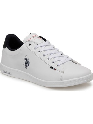 U.S. Polo Assn. Franco Dhm Günlük Erkek Spor Ayakkabı Beyaz