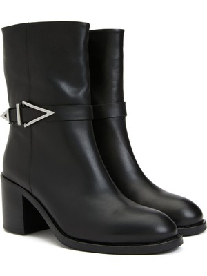 Divarese Dıvarese Black Women's Leather Boots