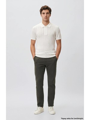 Network N-Tech Khaki Casual Trousers