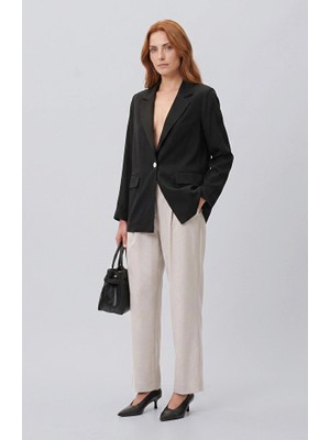 Network Beige Melange Trousers