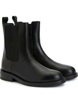 George Hogg Black Women's Leather Boots