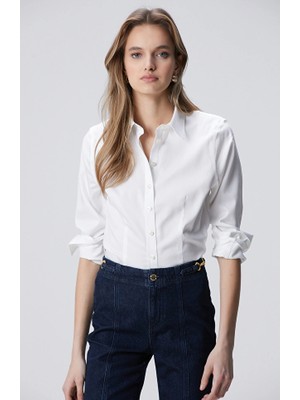 Network White Non Iron Shirt