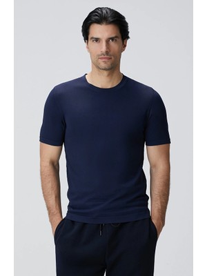 Network Navy Knit Sweater