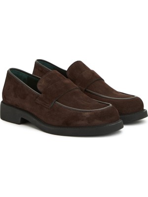 George Hogg Brown Men's Suede Loafers
