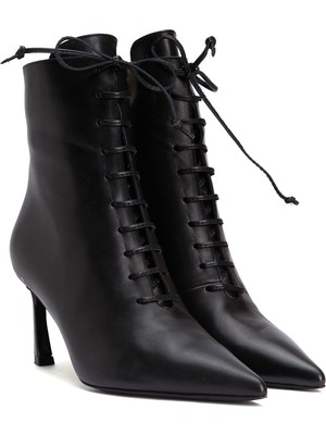 George Hogg Black Women's Leather Boots