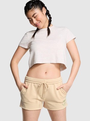 Victoria's Secret Ivy Fleece Relaxed Shorts