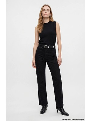 Network Black Rhinestone Jeans