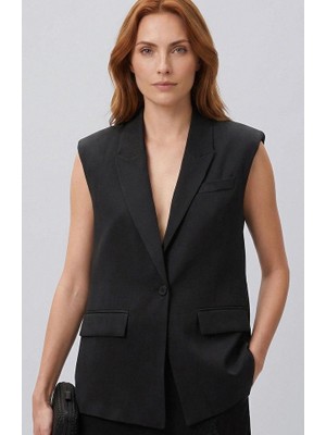 Network Black Cupro Vest