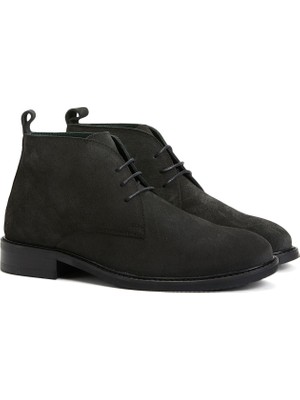 George Hogg Anthracite Women's Suede Boots