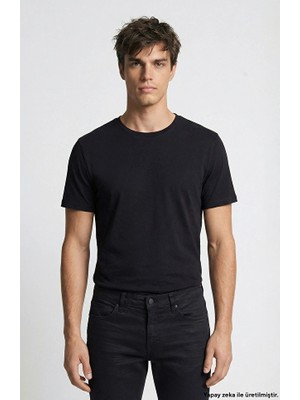 Network Black Basic T-Shirt