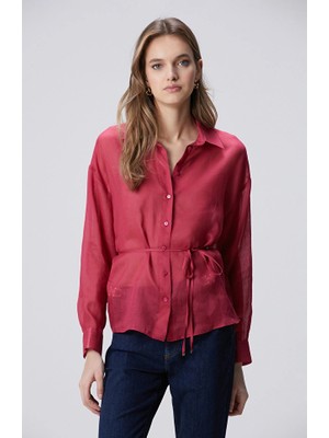 Network Cherry Ramie Shirt