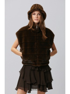 Network Brown Reversible Vest