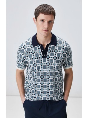Network Mint Patterned Knit Sweater
