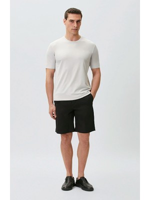 Network Black Drawstring Waffle Comfort Shorts