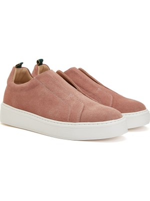 George Hogg Dusty Rose Women's Suede Sneakers