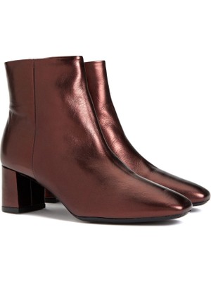 George Hogg Burgundy Women's Leather Boots
