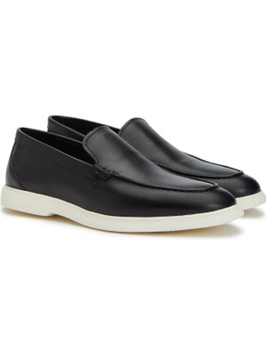 Divarese Dıvarese Black Men's Leather Loafers