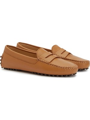 Network Caramel Women's Leather Loafer