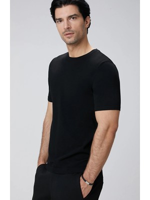 Network Black Knit Sweater