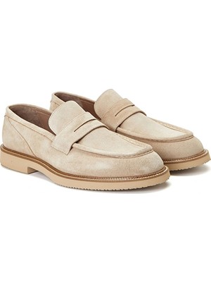 Gh For Nw Sand Men's Suede Loafer