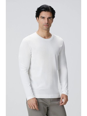 Network N-Tech Off-White Knit Sweater